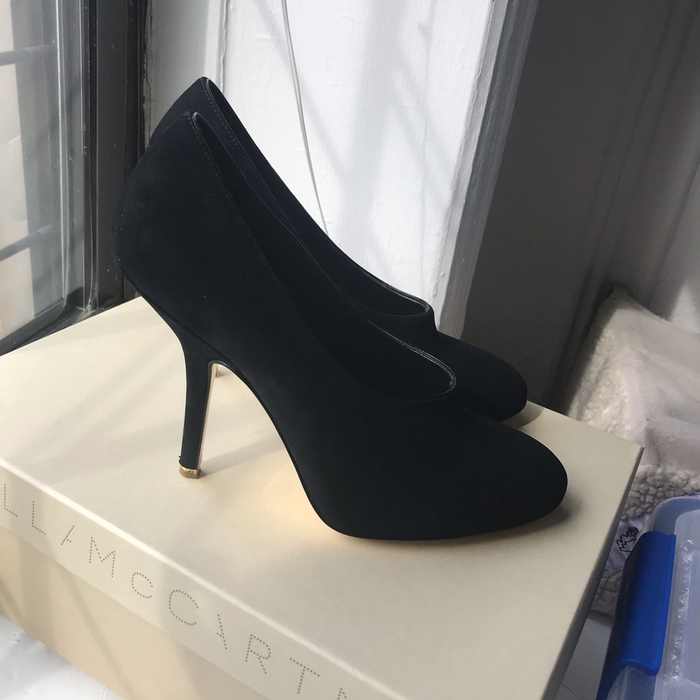 Stella McCartney 38.5 High Heeled Suede Boots